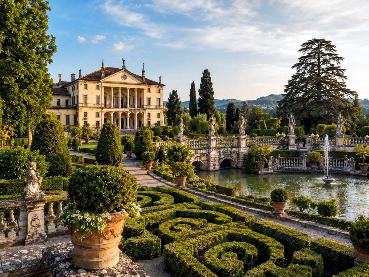 visitare i giardini delle ville venete