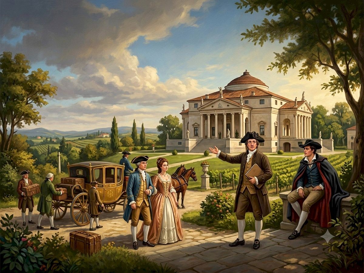 Grand Tour in Veneto nel 1700