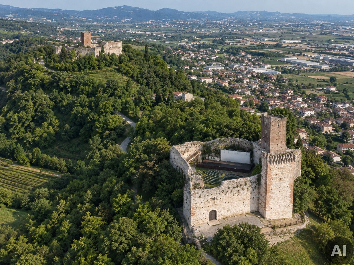 I castelli di Romeo e Giulietta a Montecchio Maggiore