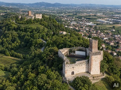 I castelli di Romeo e Giulietta a Montecchio Maggiore